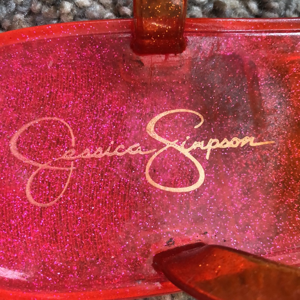 Jessica Simpson Shimmer Jelly Sandals - Picture 7 of 7
